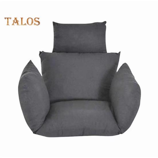 Подушка для кресла-качалки с подголовником, моющаяся, подвесная корзина, замена подушки для сиденья для патио, садового кресла-качалки