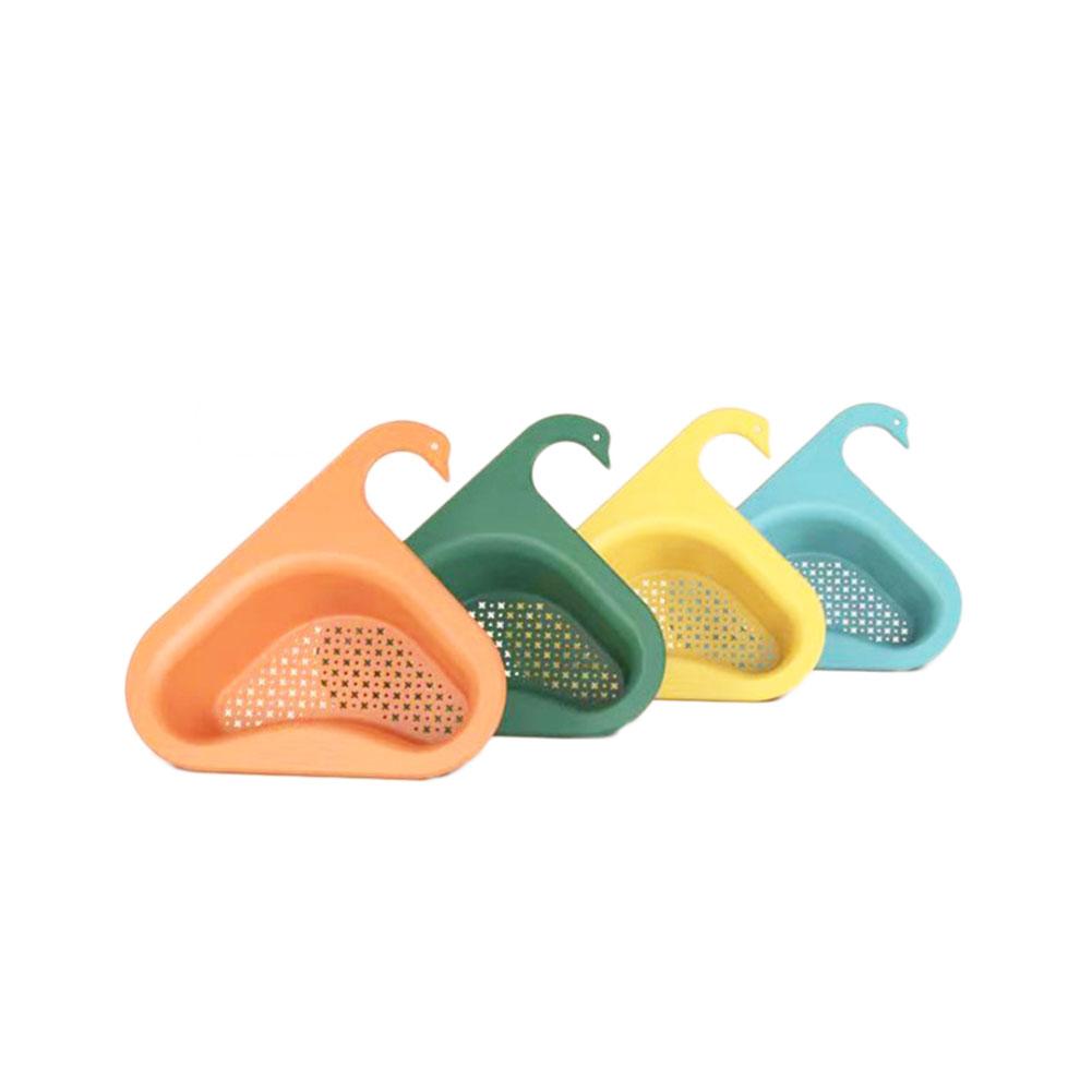 Сливная корзина для кухонной раковины, сливная стойка «Лебедь», многофункциональный подвесной кран, треугольная полка, корзина для инструментов для хранения бытовых гаджетов