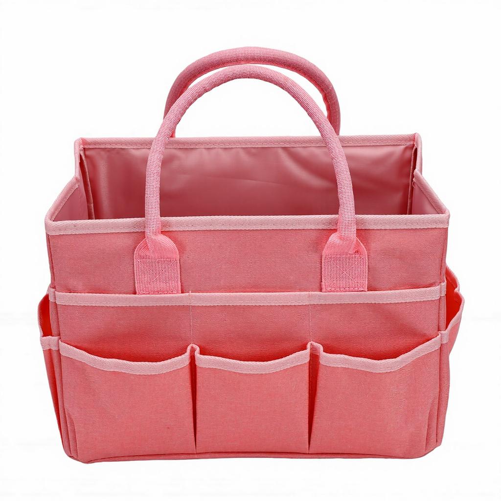 Craft Organizer Bag for Art Storage Oxford Cloth Multiple Pockets Sewing Bag for Scrapbooking School Office Supplies