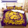 3pcs Omega Psi Phi logo1 pattern bedding set duvet cover set includes duvet cover &pillowcases, perfect all season bedroom decoration & gift