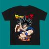 Japanese Animation Dragon Ball Animation Men's T-shirt Summer New Retro Fashion Men's and Women's Streetwear