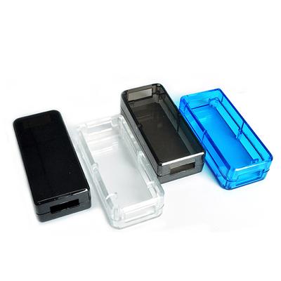 Маленький пластиковый корпус для электроники, USB, распределительные коробки, высококачественный корпус для прибора обнаружения тока, напряжения, источника питания