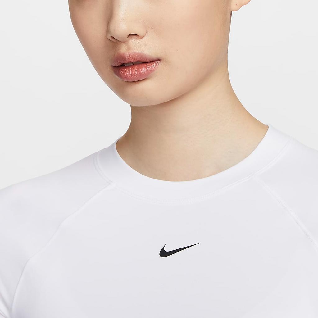 Nike Женская футболка PRO DRI-FIT с рукавами реглан Белая FV7843-100
