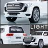 Новый 1:24 Toyota LAND CRUISER LC300 Prado SUV Модель автомобиля из литого металла Игрушечные внедорожники Модель автомобиля Моделирование Детский подарок
