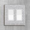 Shiny Wall Plate Cover 4 Pack Rhinestone Outlet Cover Aesthetic Silver Shiny Silver Rhinestones Wall Plate Wall Plates Light