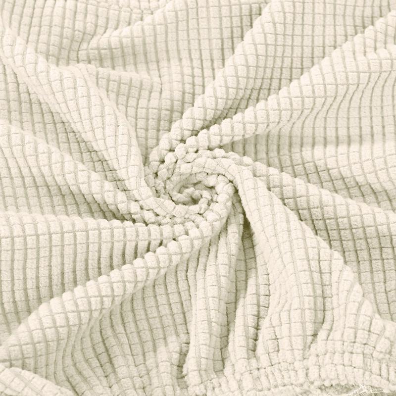 Duckbill Polar Fleece Solid Colors Short Back Bar Chair Cover Duckbill Soft Seat Case Washable Removable Silpcovers Home