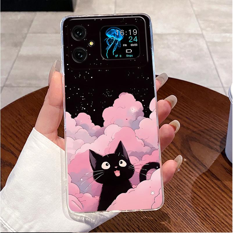 Ins New Fashion Phone Case For Cubot A20 Clear Soft Case Funy Fluffy Kitten Silicone Shockproof Cover For Cubot A20 Casing