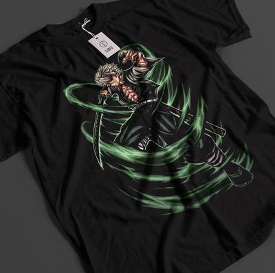 New Demon Slayer Shirt Sanemi Shinazugawa T-Shirt Tanjiro KNY Anime Akaza Muzan Tee