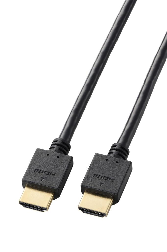 Elecom HDMI Cable 5m High Speed ARC Compatible Gold Plated Triple Shield SPEED with ETHERNET For Game Consoles 4K/30Hz [HIGH Certified] TVs,
