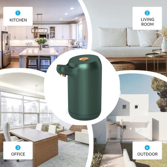 Электрический насос для питьевой воды, универсальный перезаряжаемый беспроводной насос для перекачки воды, автоматический водяной насос