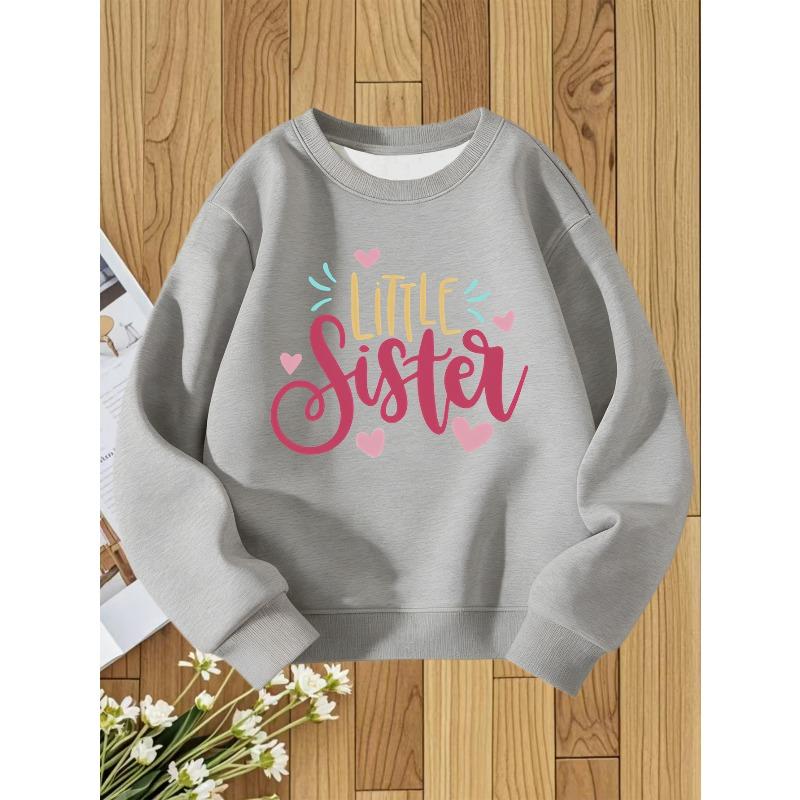 European sizes Kids' Crew Neck Sweatshirt | Fashionable Print, Casual Style, Perfect For Fall/Winter, Regular Fit With Slight Stretch Fabric