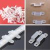 10/50pcs Decorative RGB Single Color White LED Strip Light Lamp Tape 12mm Fixer Silicon Clip