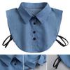 Fashion Cotton Classic Shirt Fake Collar Lapel Clothes Accessories Blouse False Collar
