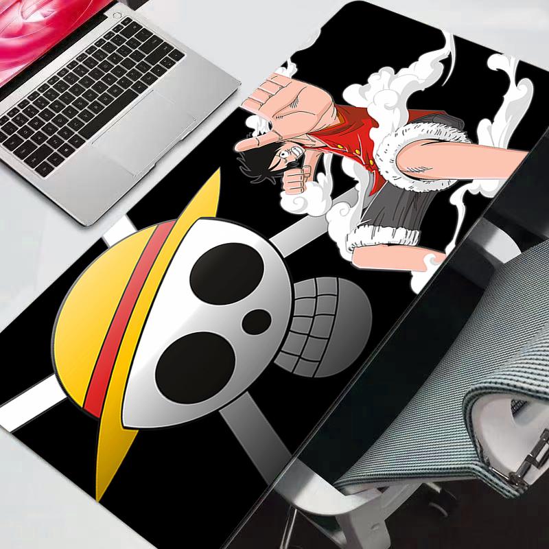 Mouse Pad One Piece Gaming Accessories PC Gamer Alfombrilla Xxl Computer Desk Mat Laptop Varmilo Keyboard Mousepad Durable max