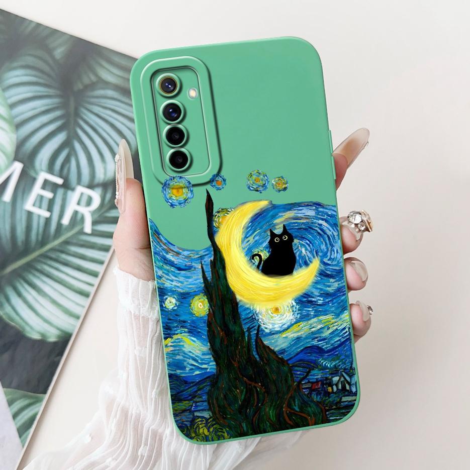 Чехол для Realme 6 Pro Чехол для Realme 6i 6S Стильный чехол с рисунком конфет Ударопрочный чехол для телефона Для Realme 6S 6i Realme6 Pro Мягкий корпус из ТПУ