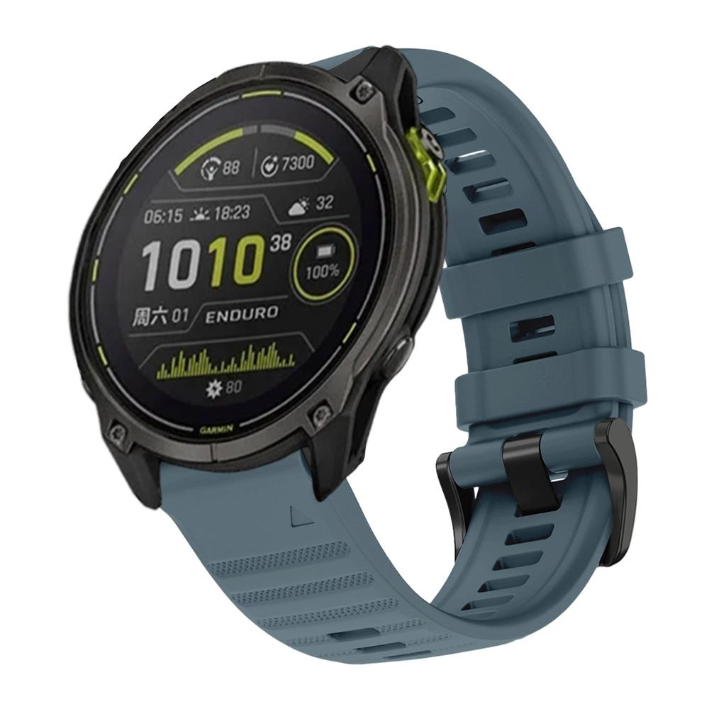 Быстросъемный ремешок 22/26 мм для Garmin Enduro3/Fenix8 47 мм, силиконовый, водонепроницаемый, для активного отдыха, для Garmin Enduro3/Fenix8 47 мм