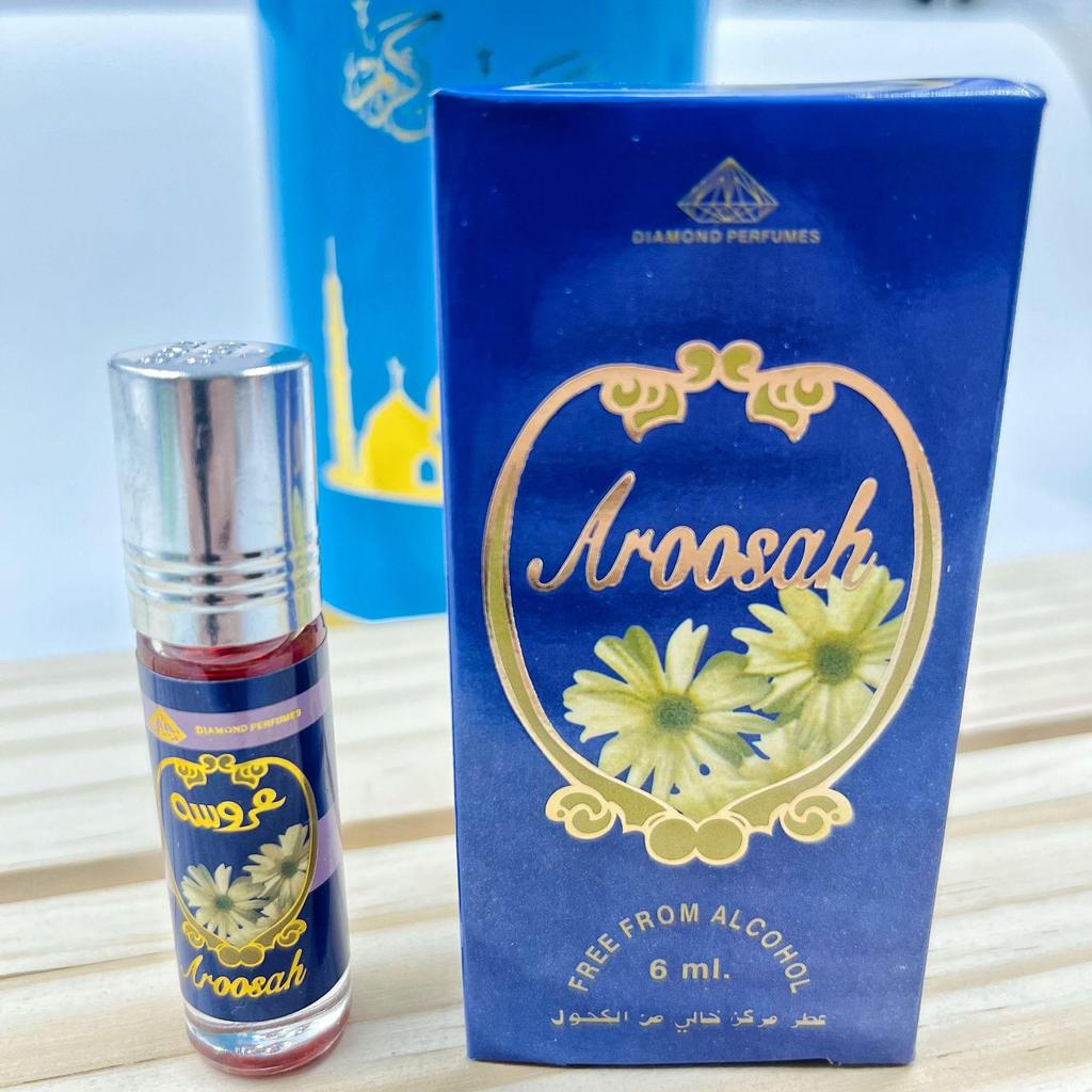 Dubai Essential Oil Perfume: 6ml Alcohol-Free Roll-On for Middle East Market