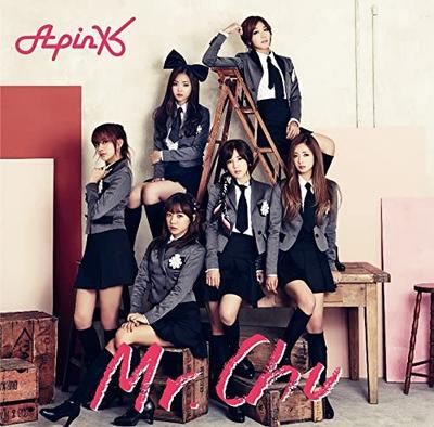 CD APINK - Mr. Чу (На сцене) -Японская версия - UPCH89194 Япония ObiPop Б/У
