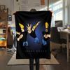 Johnny Bravo  Print Flannel Blanket, High quality Comfortable for All Seasons, Home Decor, Warmth and Comfort