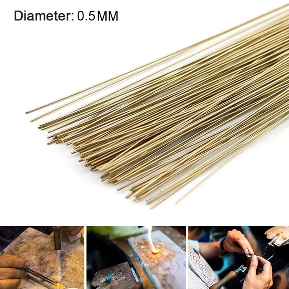 Комплект серебряных сварочных стержней, стержни для пайки для изготовления ювелирных изделий, простой низкотемпературный металлический припой, серебряный сварочный инструмент