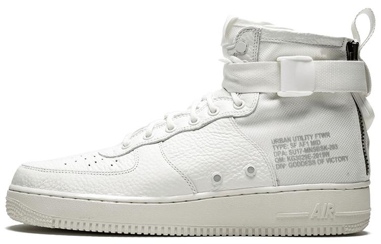 Nike Sf Air Force 1 Mid 'Triple Ivory' AA6655-100