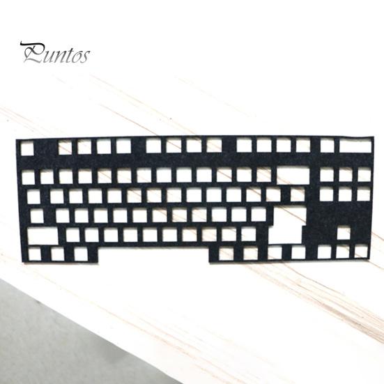 Тихие клавиатуры Демпфирующая пенная прокладка Клавиатурные переключатели Подушечка-глушитель для механической клавиатуры 60/84/87/96/104/660/980