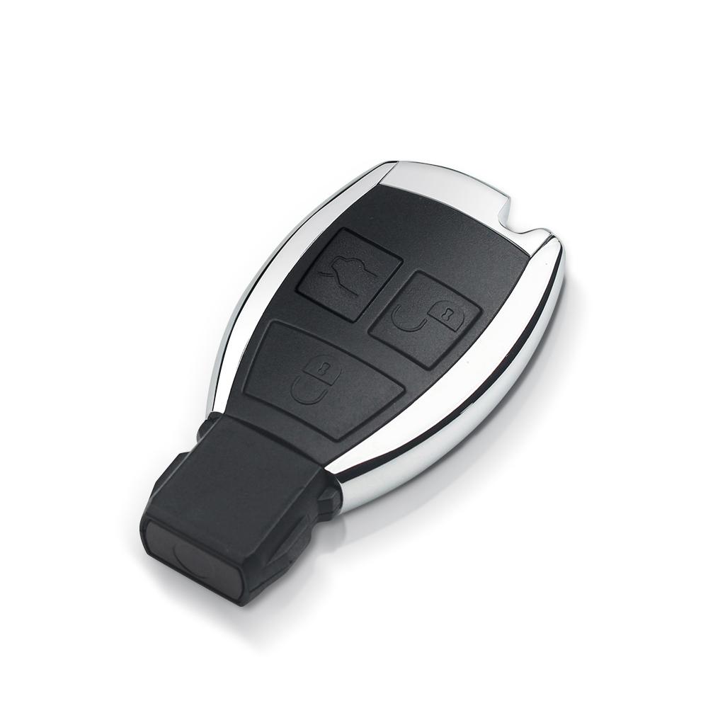 KEYYOU Корпус автомобильного ключа для Mercedes Benz B C E ML S CLK CL Модифицированный Запасной Корпус Умного Автомобильного Ключа 3 Кнопки