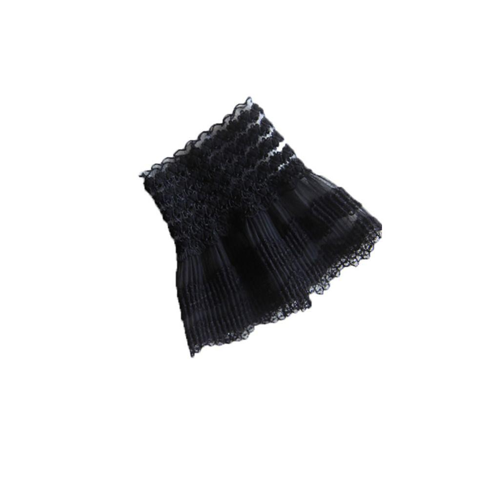 Gloves Scar Cover Arm Cover Ruffles Elbow Sleeve Lace Cuffs Fake Sleeve Detachable Sleeve Cuffs