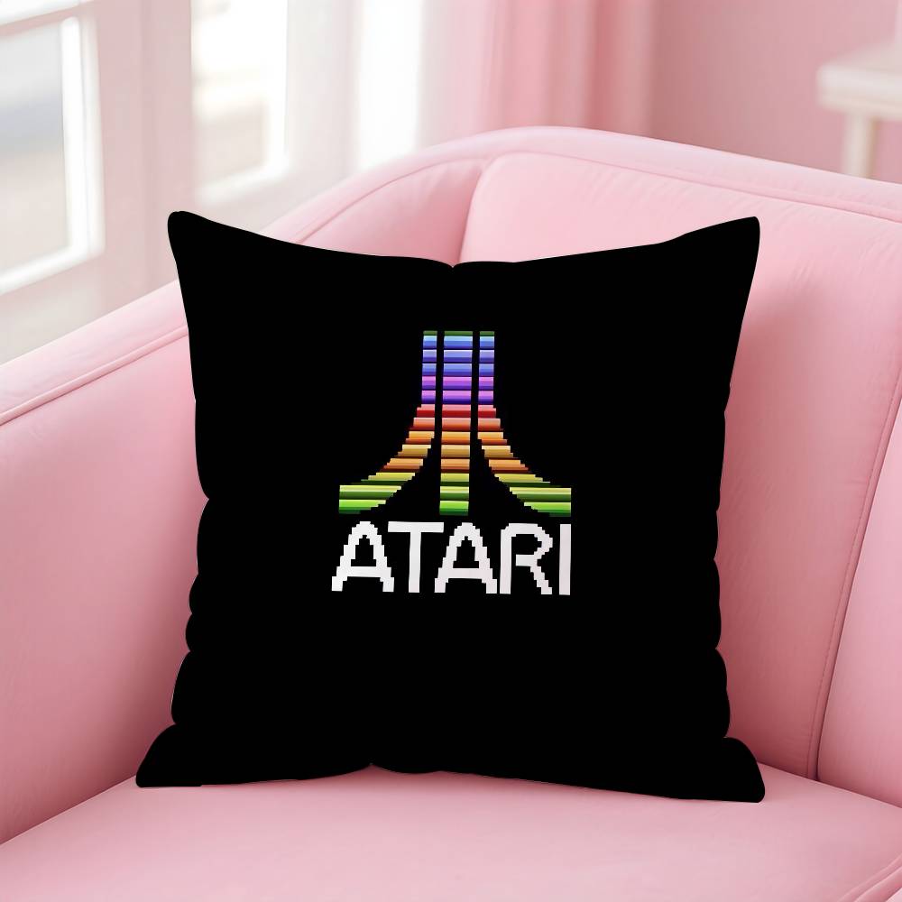 Горячая Наволочка с Логотипом Игры A-Ataris, Антиаллергенная Наволочка от Клещей, Наволочка с Невидимой Молнией, Шелковистая Коротковорсовая Наволочка для Подушки-Подушки на Диван