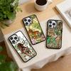 Постер с тигром Чехол для телефона для iPhone 17,16,15,14,13,12,11 Plus,Pro Max,XS,Красочный серебряный чехол для телефона Funda Cover