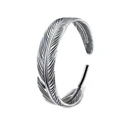 Винтажный браслет для пар, унисекс, простой дизайн, открытый браслет-кольцо, украшение на запястье, декор, подарок на день рождения