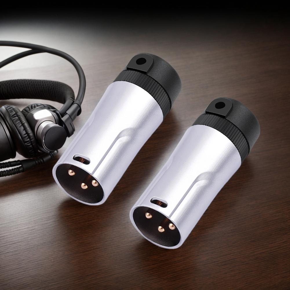 Папа/Мама Компактный XLR Микрофон Пайка Адаптер Позолоченные 3-контактные XLR концы Аудио Микрофон Микрофон DMX Штекер Гнездо