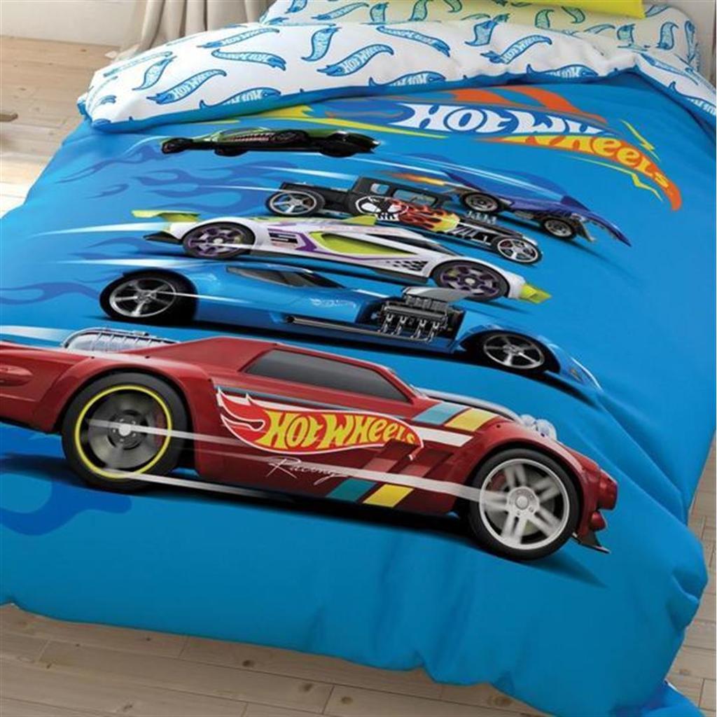 Лицензированный Taç комплект пододеяльников Hot Wheels Speed