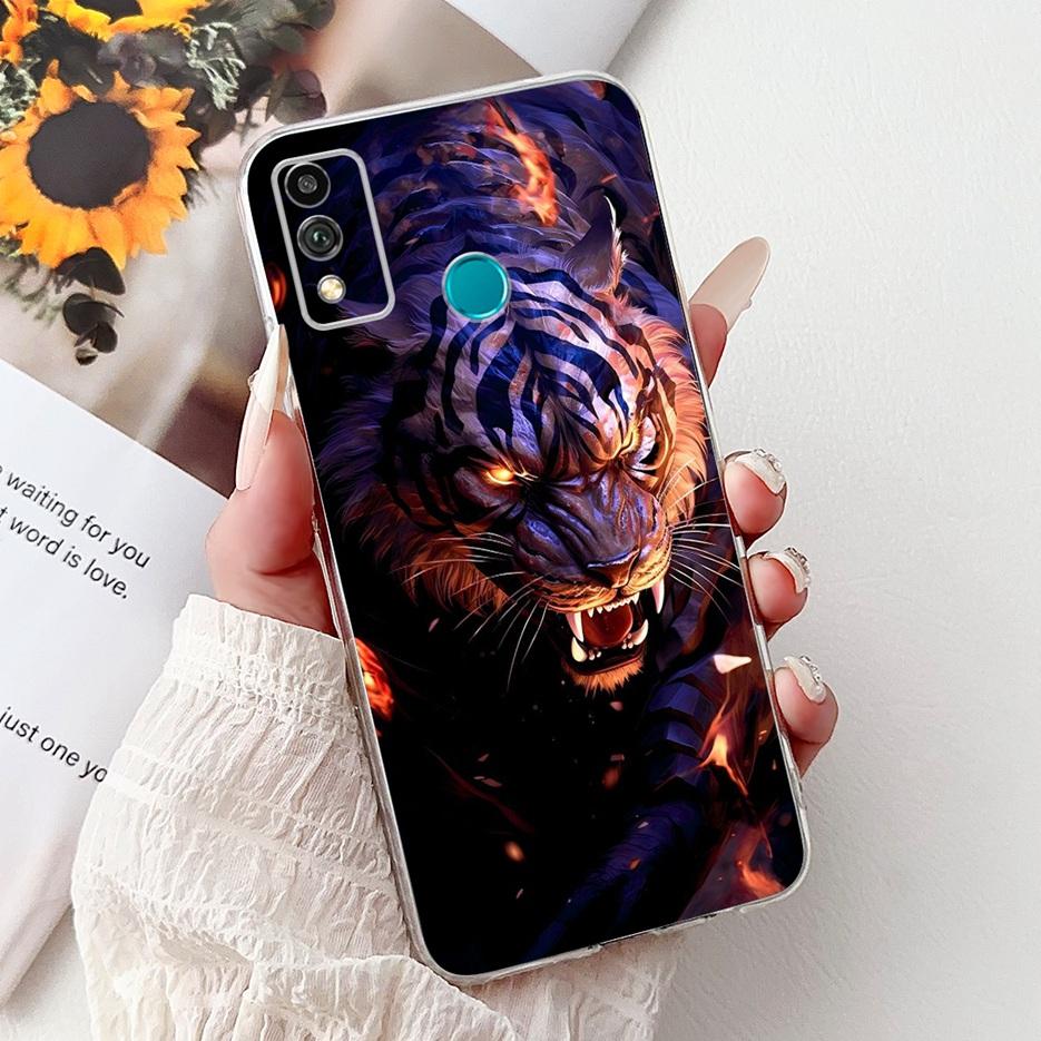 Чехол для Honor 9X Lite JSN-L21 JSN-L22 Милый Чехол с Рисунком Сердечко Любви Мягкий Силиконовый Чехол Для Honor 10X Lite DNN-LX9 10XLite Оболочка