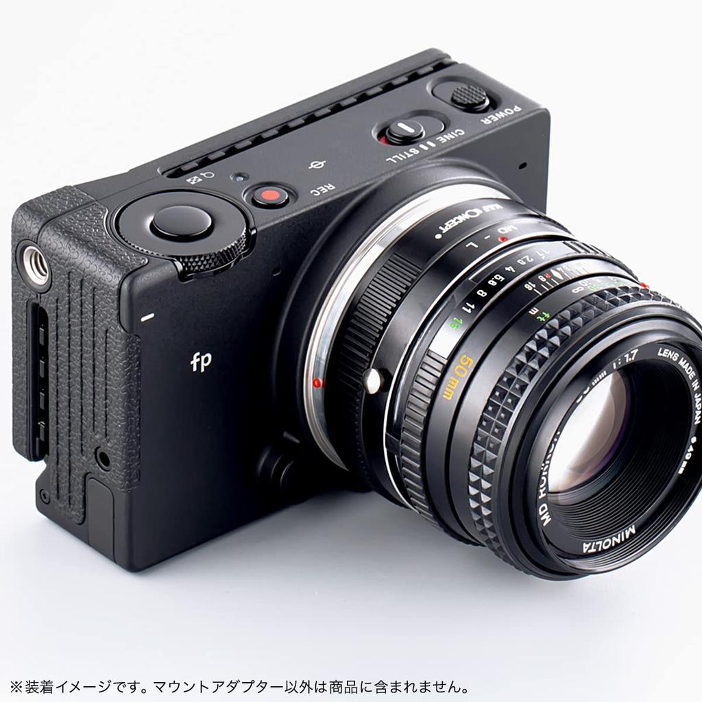 Адаптер для крепления Concept с креплением L K&F KF-SRL (Конверсия Minolta MD/MCSR)