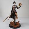 27cm Anime Genshin Impact Zhongli Figure Gk Pvc Action Figures Statue Figurine Model Doll Desk Decoration Ornement Kid Toys Gift