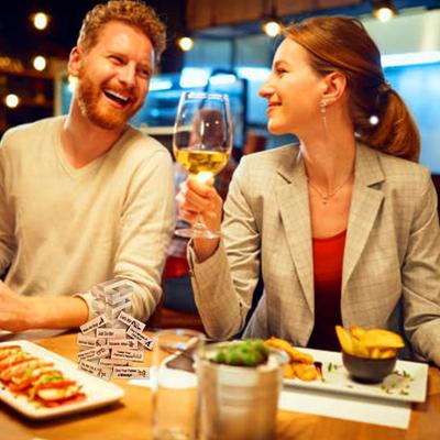 48 шт супер непослушные строительные блоки романтический подарок для вечеринки для взрослых Валентина кувыркающаяся башня штабелируемые блоки игра