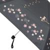 Santos Folding Umbrella for Sun and Sakura 55cm Ribs Cat-Covered Rain, Design, [JKO-491]