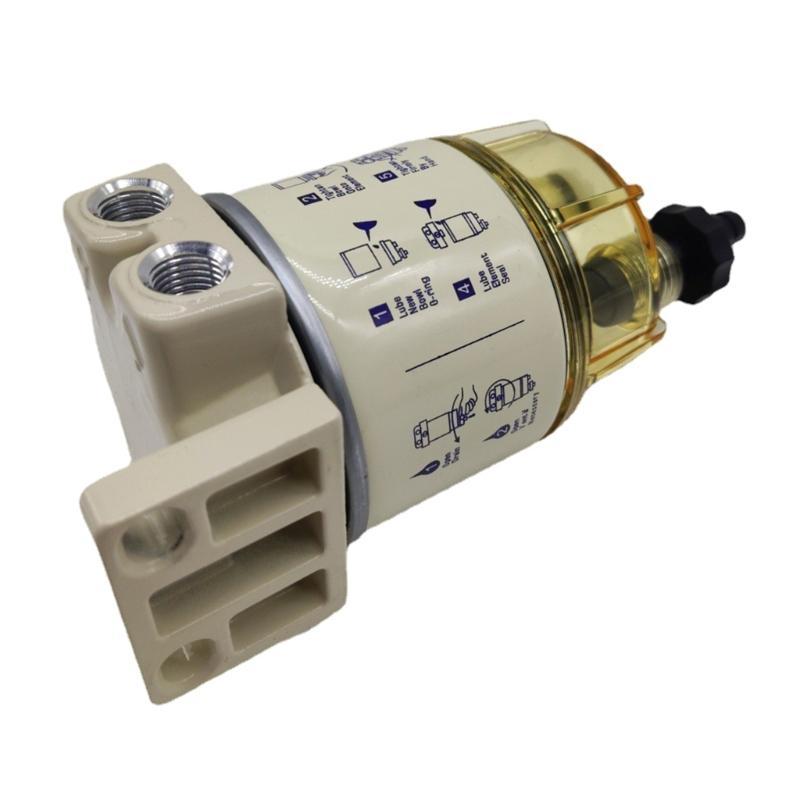 Насос масловодоотделителя R12T для топливного фильтра двигателя газонокосилки, сменный фитинг SPIN-ON, полный комбинированный фильтр