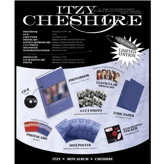 ITZY - CHESHIRE LIMITED EDITION - Limited