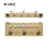 M-VAVE Cube Baby Multi-Effects Pedal | 8 Analog + Vocal Reverb | Compact Guitar/Bass/Acoustic FX for Live/Studio/Practice