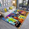 Halloween cartoon comedy adventure movie Scooby-Doo carpet is suitable for living room and bedroom doormats office balcony decorative carpet V7