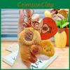 Soft Chestnut Capybara Plush Keychain Cute Cartoon Character For Keys Stylish