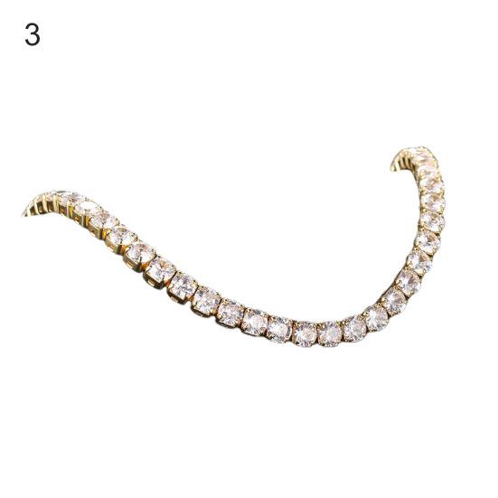 Ожерелье-колье Геометрические украшения в стиле хип-хоп Красочное сверкающее ожерелье Ювелирные изделия Подарки