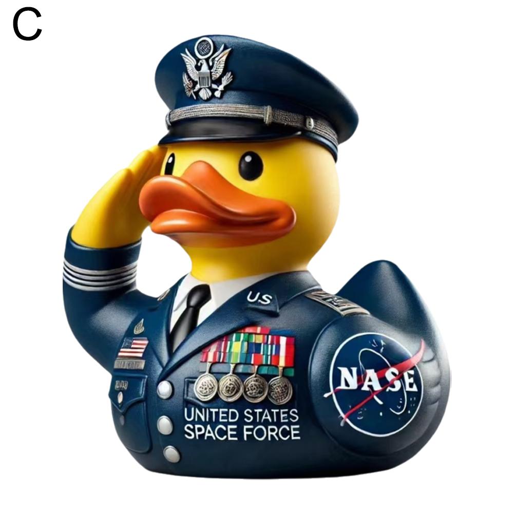 Утка-посвящение ветеранам, утка-памятник ветеранам, миниатюрные военные резиновые утки, украшения на День ветеранов, подарки для ветеранов, декор для вечеринок в машине