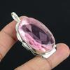 Pink Kunzite Gemstone Handmade 925 Sterling Silver Jewelry Pendant Statement Bohemian Pendant Pink Kunzite Gemstone Pendant For Gifts