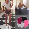 Women Shorts Homewear Pants Sports Shorts Yoga Shorts Summer Sports Shorts Elastic Waist Cotton 1 Pc