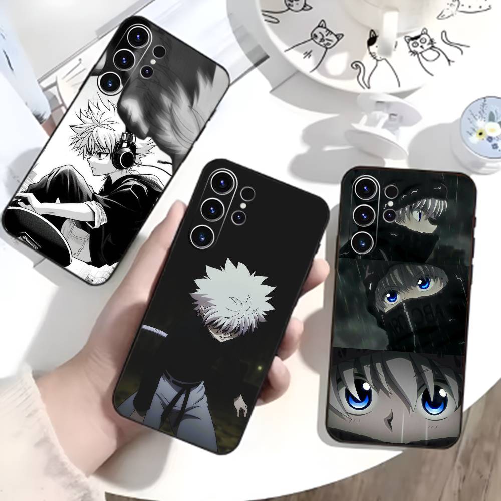 Чехол для телефона G-Killua Zoldyck K-Hunter X Hunter Для Samsung S26,S25,S24,S23,S22,S21,S20,Plus,Fe,Lite,Другие Черный Чехол