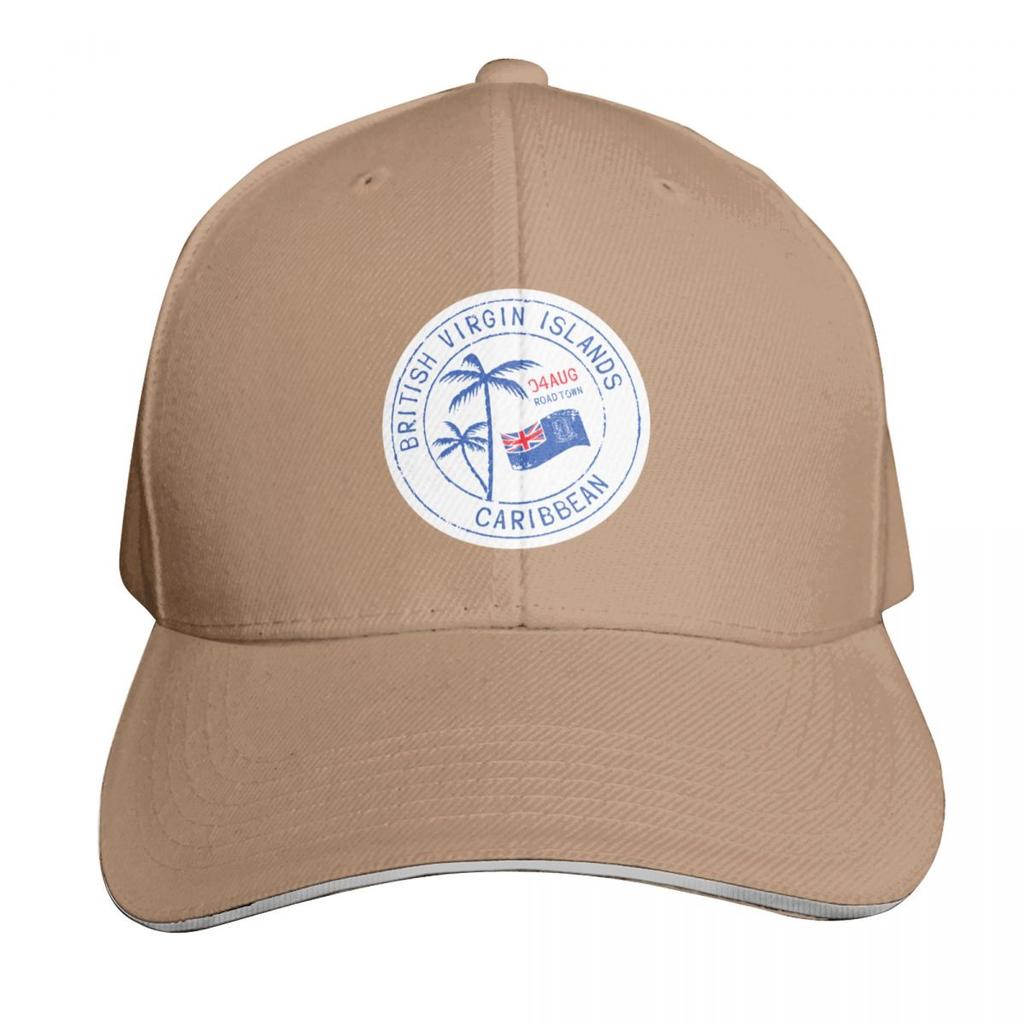 BVI Stamp Baseball Cap Luxury Unisex Hat sun caps Hood Beach Unisexs Luxury Womens