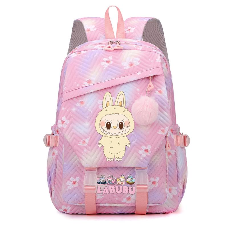 Cartoon Printed Backpack Student Kid Boy Girl Bookbag Teenger Large Capacity Waterproof Schoolbag Travel Bag Gift Mochila